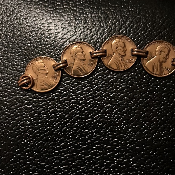 Penny Bracelet - Womens Accessories - Copper Jewelry - Unisex - Gift Idea - New - Picture 5 of 5